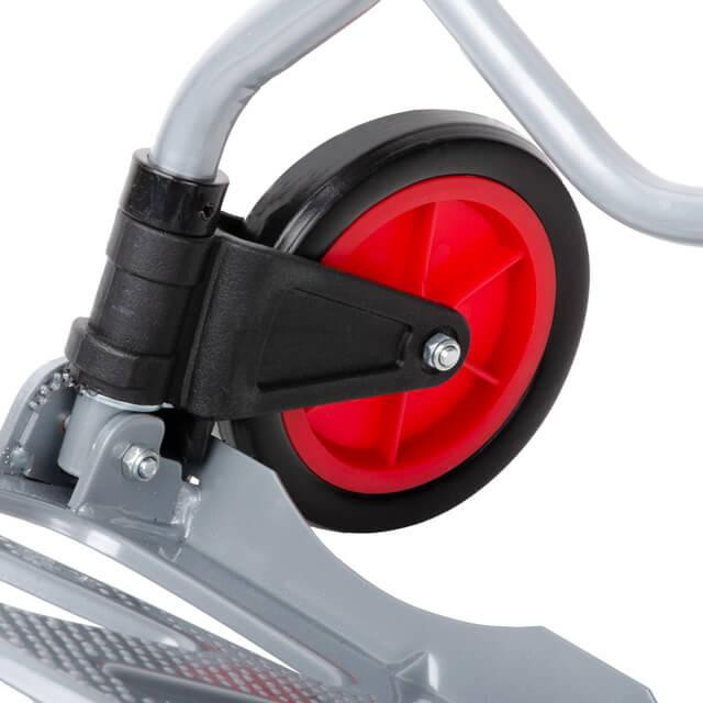 Візок ручний складний, 60 кг, 385×375×960 мм, колеса: 130 мм, сталевий INTERTOOL LT-9006 Киев - изображение 9