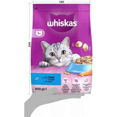 Сухий корм для кішок Whiskas з тунцем 800 г (5900951305269) Вінниця