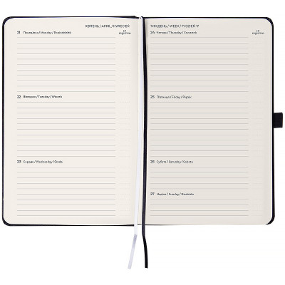 Тижневик Axent датований 2026 Grand Strong 195х255, чорний (8530-26-01-A) Вінниця - фото 5