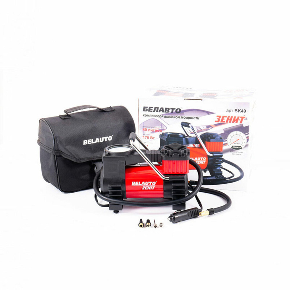 Компресор автомобільний Белавто ЗЕНІТ 10 Атм 40 л/хв 170 Вт Київ - фото 1