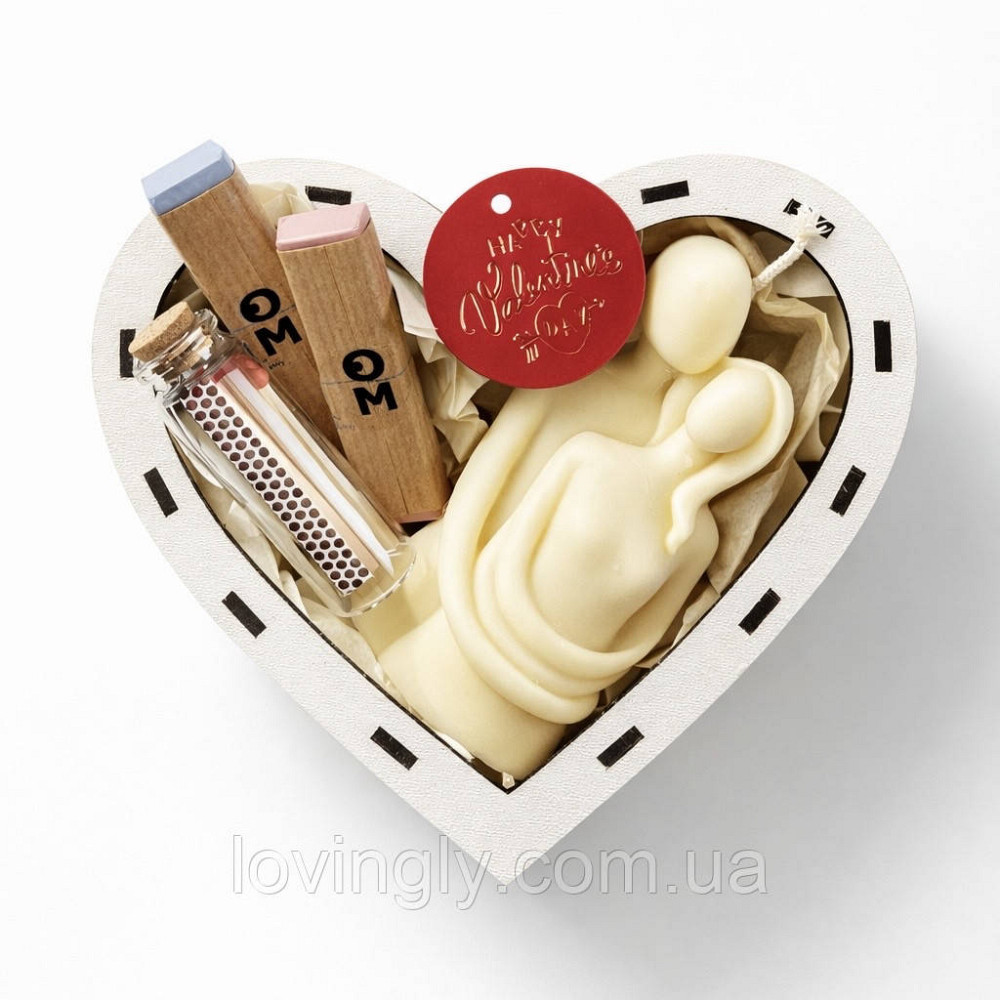 Романтический подарок, свеча 