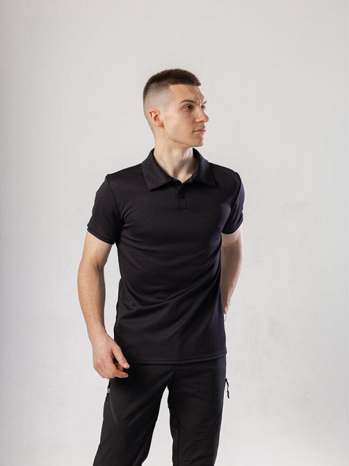 Мілітарі футболка кулмакс чорна чоловіча Pobedov Recon Київ - фото 1