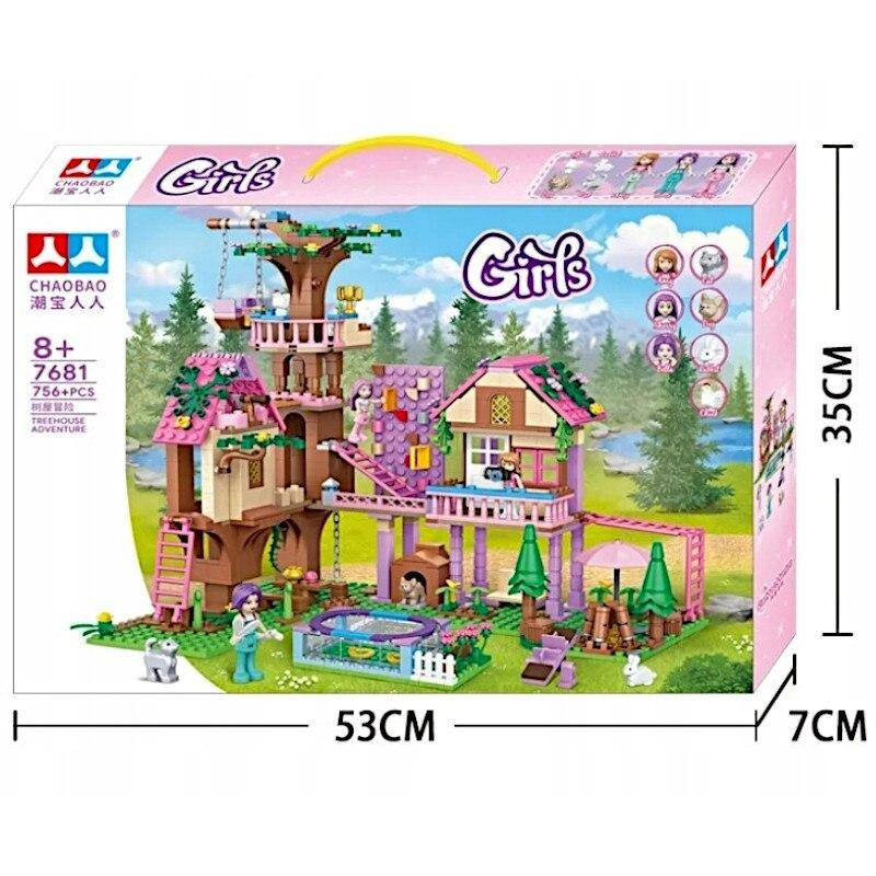 Конструктор Chaobao Приключения в домике на дереве, 756 деталь Киев - изображение 4