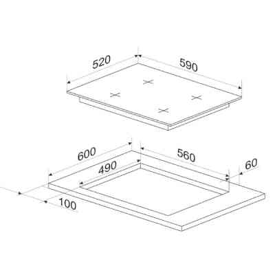 Варочна поверхня Hansa BHKS6718511 Вінниця
