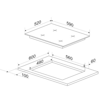 Варочна поверхня Hansa BHKS6718511 Вінниця - фото 3