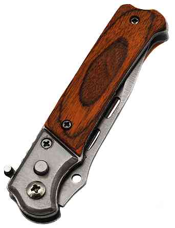 Ніж викидний дерево 045-1, 7,50 см Дніпро