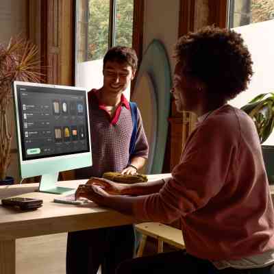 Компьютер Apple 24" iMac Retina 4.5K / Apple M4 (8-c/CPU, 8-c/GPU), 16, 256, Silver (MWUC3UA/A) Винница