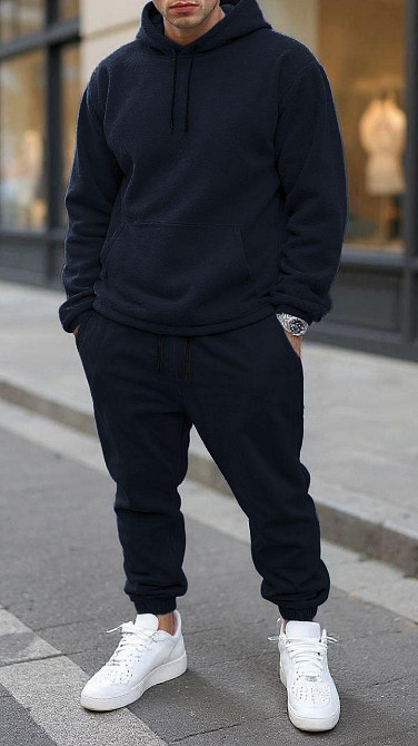 Чоловічий теплий костюм (худі+штани) Одеса - фото 1