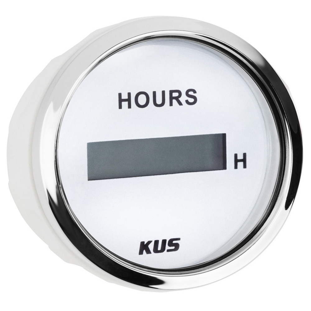 Счетчик Моточасов для лодок катеров яхт Wema (Kus) Белый 52мм Киев - изображение 2
