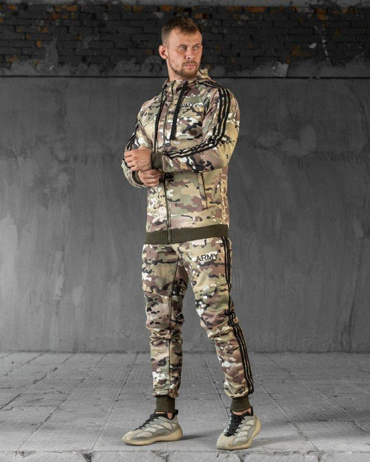 Зимовий спортивний костюм Army мультикам НП3306 Одеса - фото 1