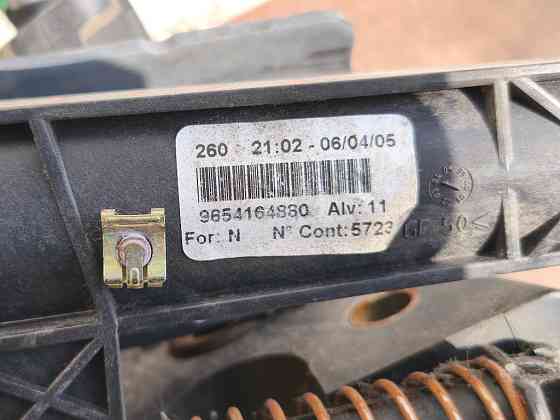 Педалі комплект Peugeot 407 2004-2011 (9654164880) Ковель