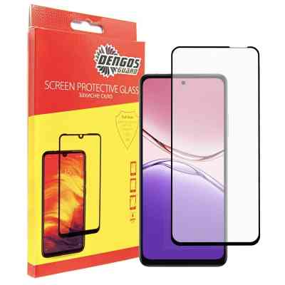 Скло захисне Dengos Full Glue OPPO A5x Black (TGFG-403) Вінниця