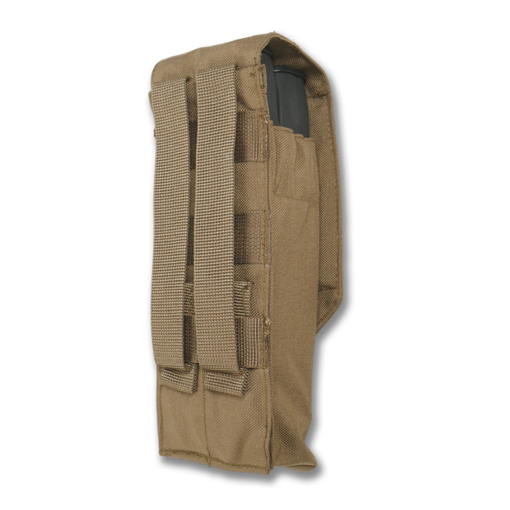Тактичний підсумок під 2 магазина Kiborg GU Double Mag Pouch Coyote. Підсумок для магазинів койот Київ - фото 4