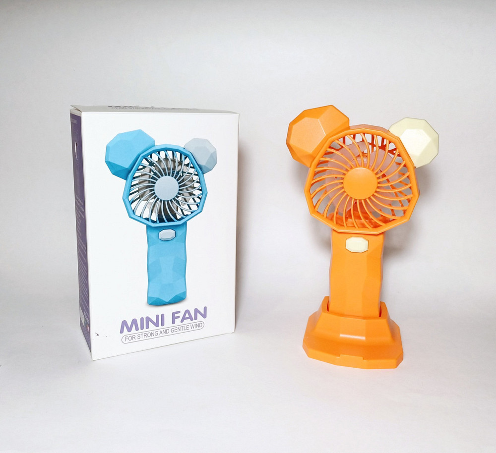 Вентилятор ручной от батареек Киев - изображение 1