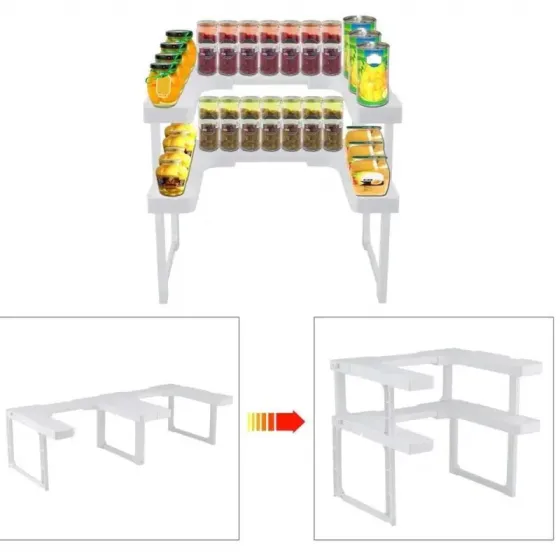 Многофункциональный органайзер полка для специй и банок Spicy Shelf (Спайси Шелф) Коломия