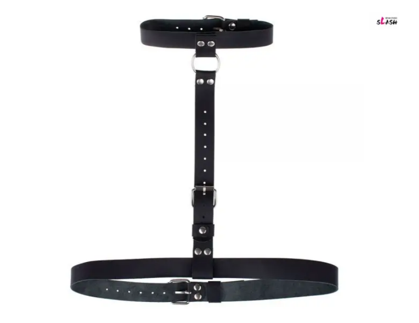 Гартер Double Ring of Humiliti, Smooth Black Sex Aura Київ - фото 1