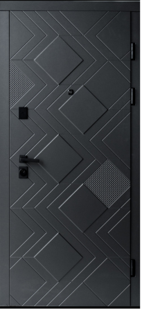 Дверь входная Артиз Элит Комби 13 Кварциыт / белая шагрень 860х2040 мм Киев