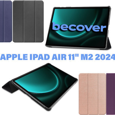 Чехол для планшета BeCover Smart Case Apple iPad Air 11" M2 2024 Purple (711387) Винница - изображение 7