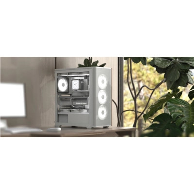 Корпус AeroCool D501A-G-WT-v2 White (ACCM-DS01043.21) Винница - изображение 8