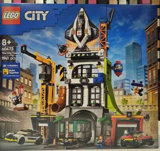 Конструктор LEGO City 60473 Городская башня (1941 Деталь) Киев