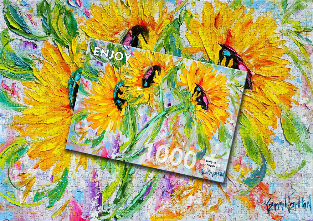 Пазл Радість соняшників - Sunflower Joy (Enjoy-1443) Київ - фото 6