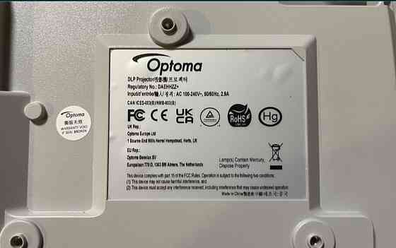 Проектор: Optoma EH400+ (1920x1080) 22 000,1/ 4000Lm. Харьков