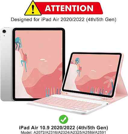 Чехол-клавиатура для iPad Air 4/5 10.9