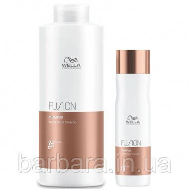 Шампунь інтенсивний відновлюючий шампунь для волосся Wella Fusion Intense Repair Shampoo Київ - фото 3