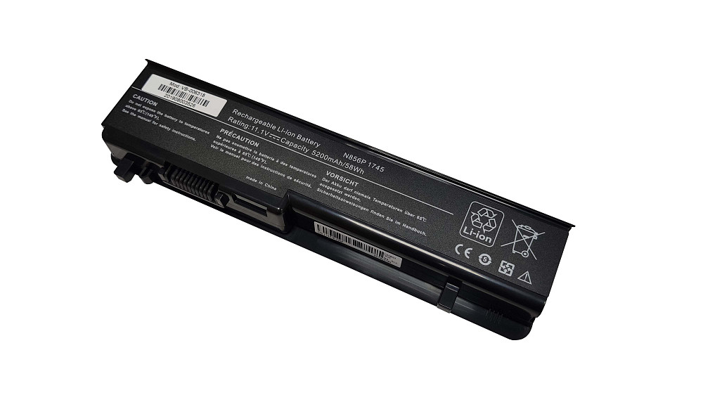 Аккумулятор для ноутбука Dell N856P Studio 1745 11.1V Black 5200mAh OEM Винница - изображение 2