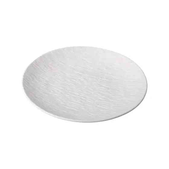 Тарілка сервірувальна порцелянова кругла 30 см біла HP-7-722 Коломия