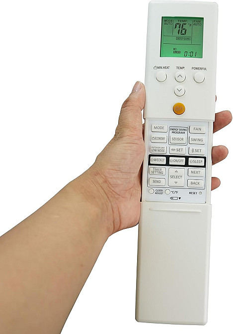 Пульт для кондиціонера Fujitsu AR‑RED1U, AR‑REF1U, AR‑REM1U, AR‑REY1U, AR‑REA1E, AR‑REA2E, AR‑REB1E, AR‑REB2E Луцьк - фото 1