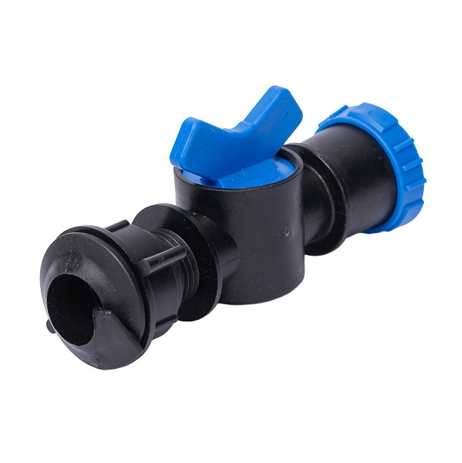 Кран для капельной ленты 