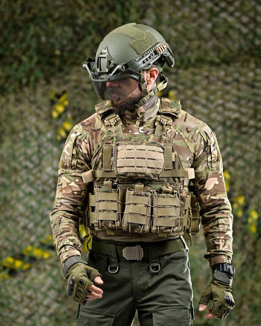 Плитоноска Attack варан 4 точки швидкого скидання ВТ 2532 Одеса - фото 2