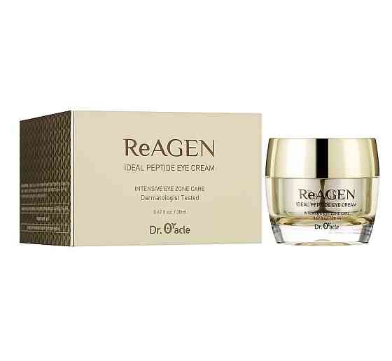 Антивіковий крем для очей з золотом та пептидами ReAGEN Ideal Peptide Eye Cream Dr. Oracle 20 мл Вінниця