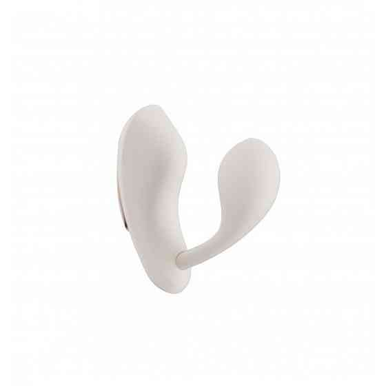 Вибратор в трусики с пультом управления Qingnan No.6 Wireless Control Beige белый Sex Aura Киев