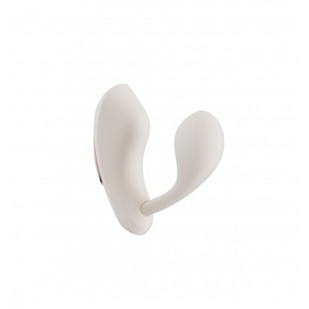 Вибратор в трусики с пультом управления Qingnan No.6 Wireless Control Beige белый Sex Aura Киев - изображение 4