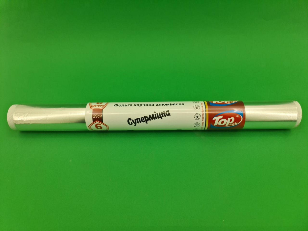 Суперщільна Фольга 6 м/44 см (30 мкр) ТОР (1 рул) Харків - фото 2