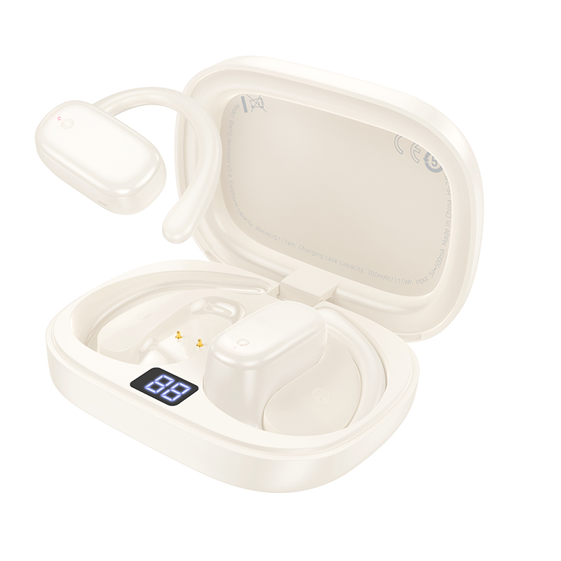 Беспроводные наушники TWS BOROFONE BW73 Lucky Milky White Киев - изображение 1