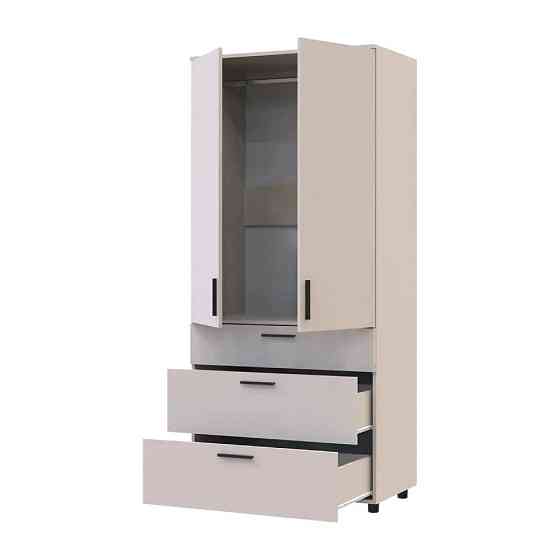 Шафа для одягу Doros Торн Кашемір 2 ДСП/3Ш (штанга) 90х51.6х200 (DRS-012029) Дніпро