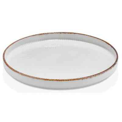 Тарелка By Bone серія "Grace" з бортом 90° 19 см (GRE-HL-19-RD) Винница