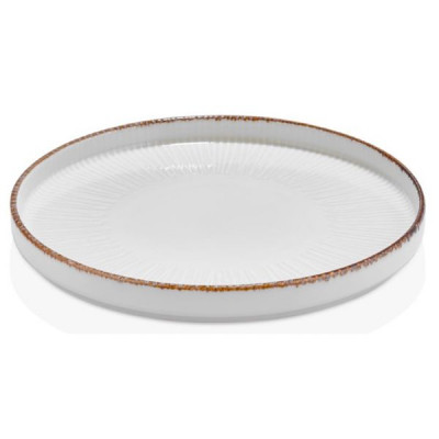 Тарілка By Bone серія "Grace" з бортом 90° 19 см (GRE-HL-19-RD) Вінниця - фото 1