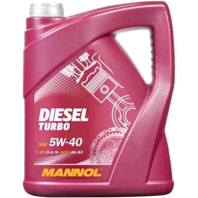 Моторное масло Mannol DIESEL TURBO 5л 5W-40 (MN7904-5) Винница