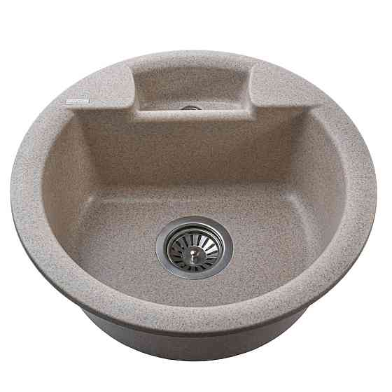 Гранітна мийка Globus Lux GURON мигдаль 480мм-А0008 (000009866) Київ