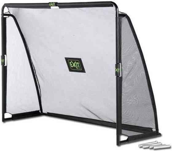 Врата футбольные EXIT Coppa 220 х 170 см, черные Киев