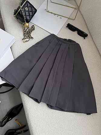 Женская базовая короткая юбка-шорты турецкая костюмка Одесса