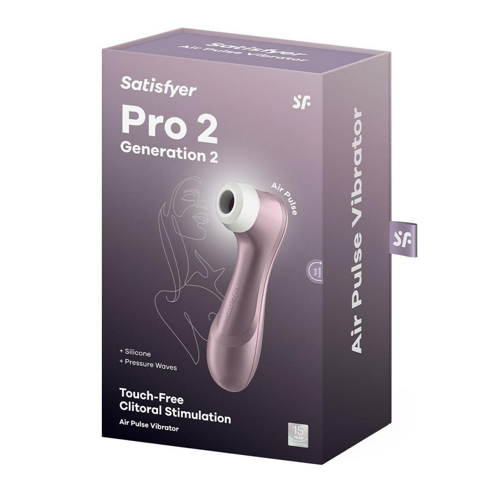 Вакуумный клиторальный стимулятор Satisfyer Pro 2 Generation 2 Violet Sex Aura Киев - изображение 10