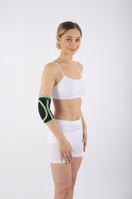 Бандаж на лікоть із захисною подушечкою ORTHOPEDICS MEDICAL CY2302 налокітник неопреновий, еластичний, Розмір L Кам'янець-Подільський - фото 8