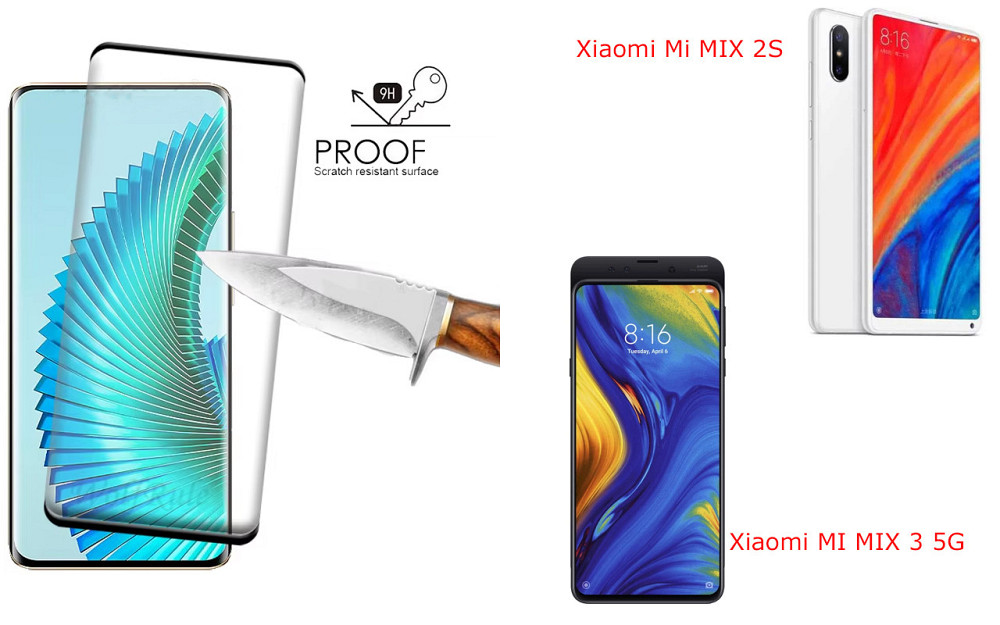 Захисне скло HyperGlass Pro для Xiaomi Mi MIX 2S, MI MIX 3 5G – максимальна чутливість та захист Київ - фото 1