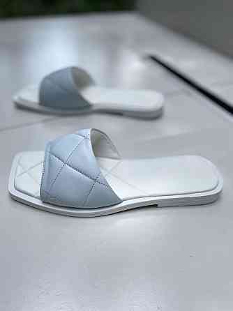 Asti Шльопанці жіночі ASTI 0113 блакитні (літо, шкіра натуральна) (4429) Коломия