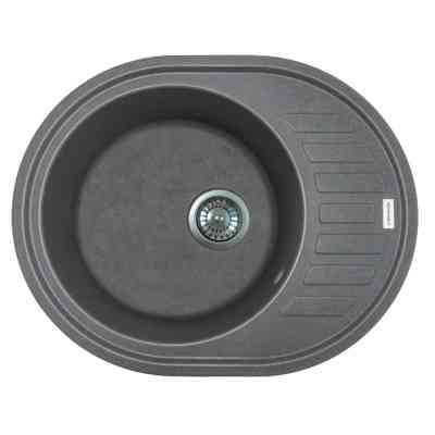 Мойка кухонная Adamant Ovum сірий (1824296100404) Вінниця